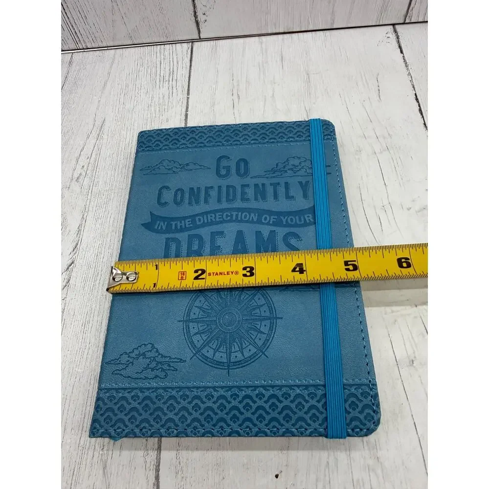 Go Confidently in Direction of Your Dreams Thoreau Embossed Journal NEW 7